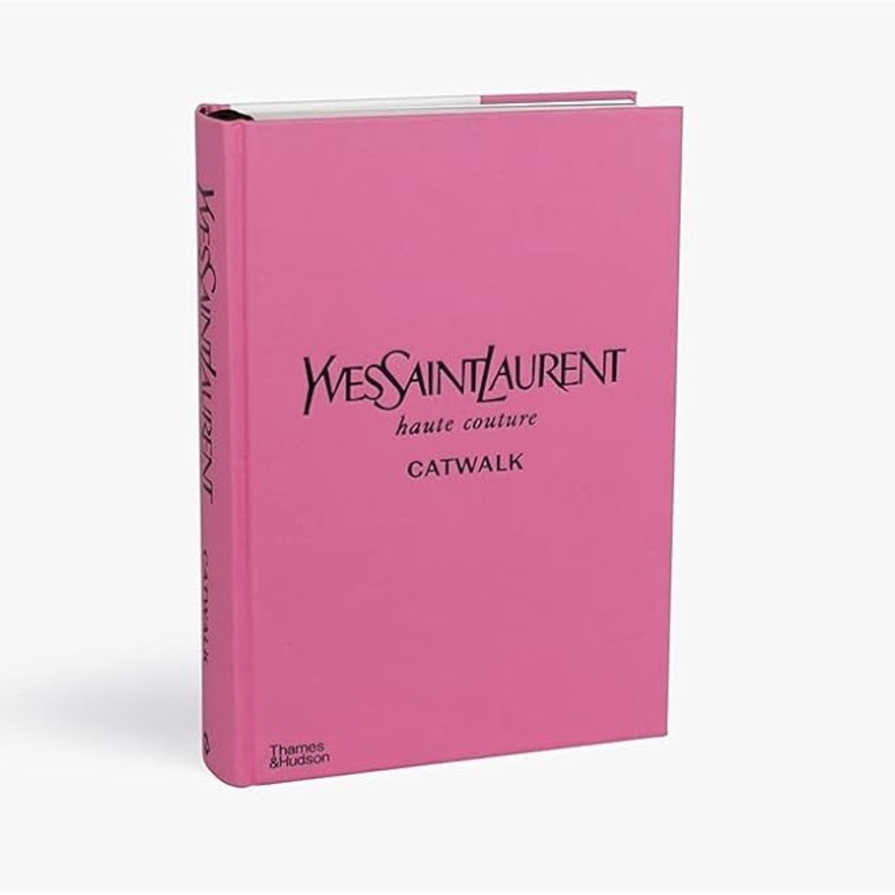 Yves Saint Laurent Pink Catwalk Book